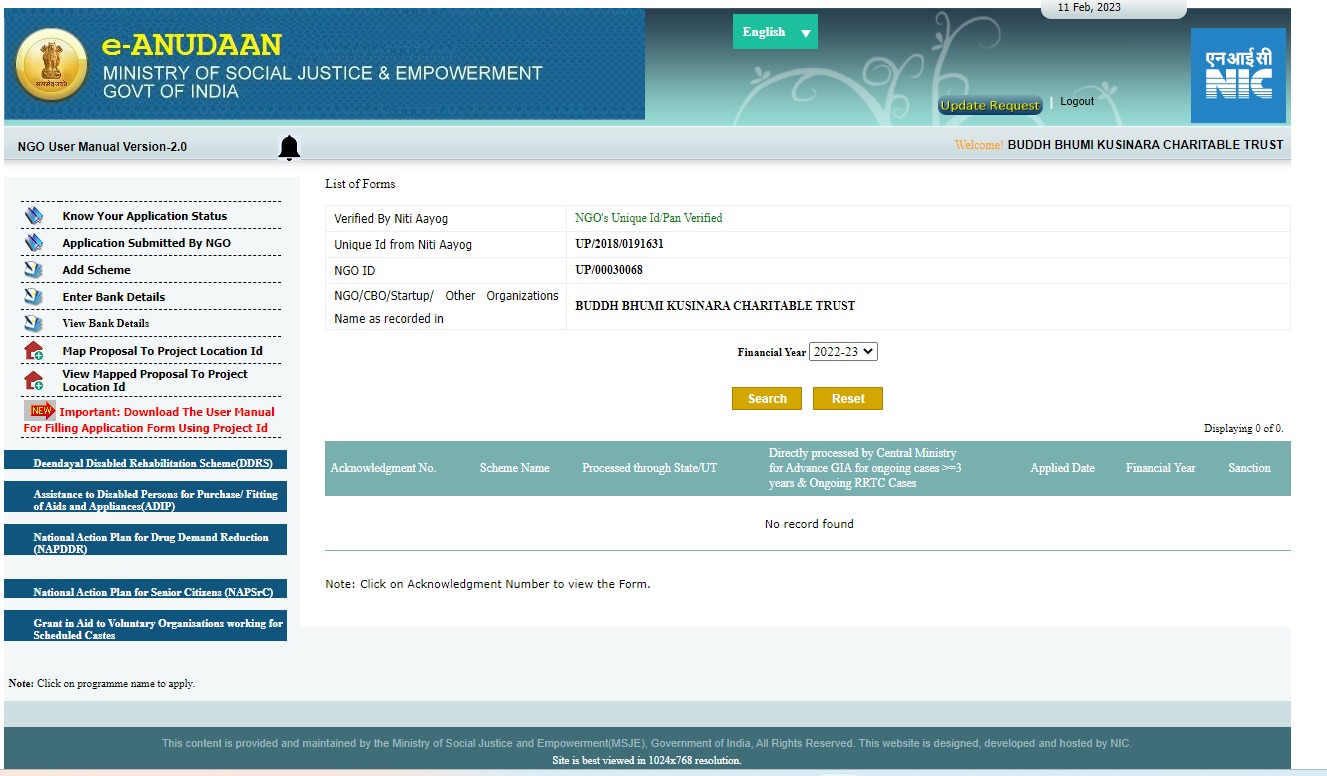 Registration Certificate